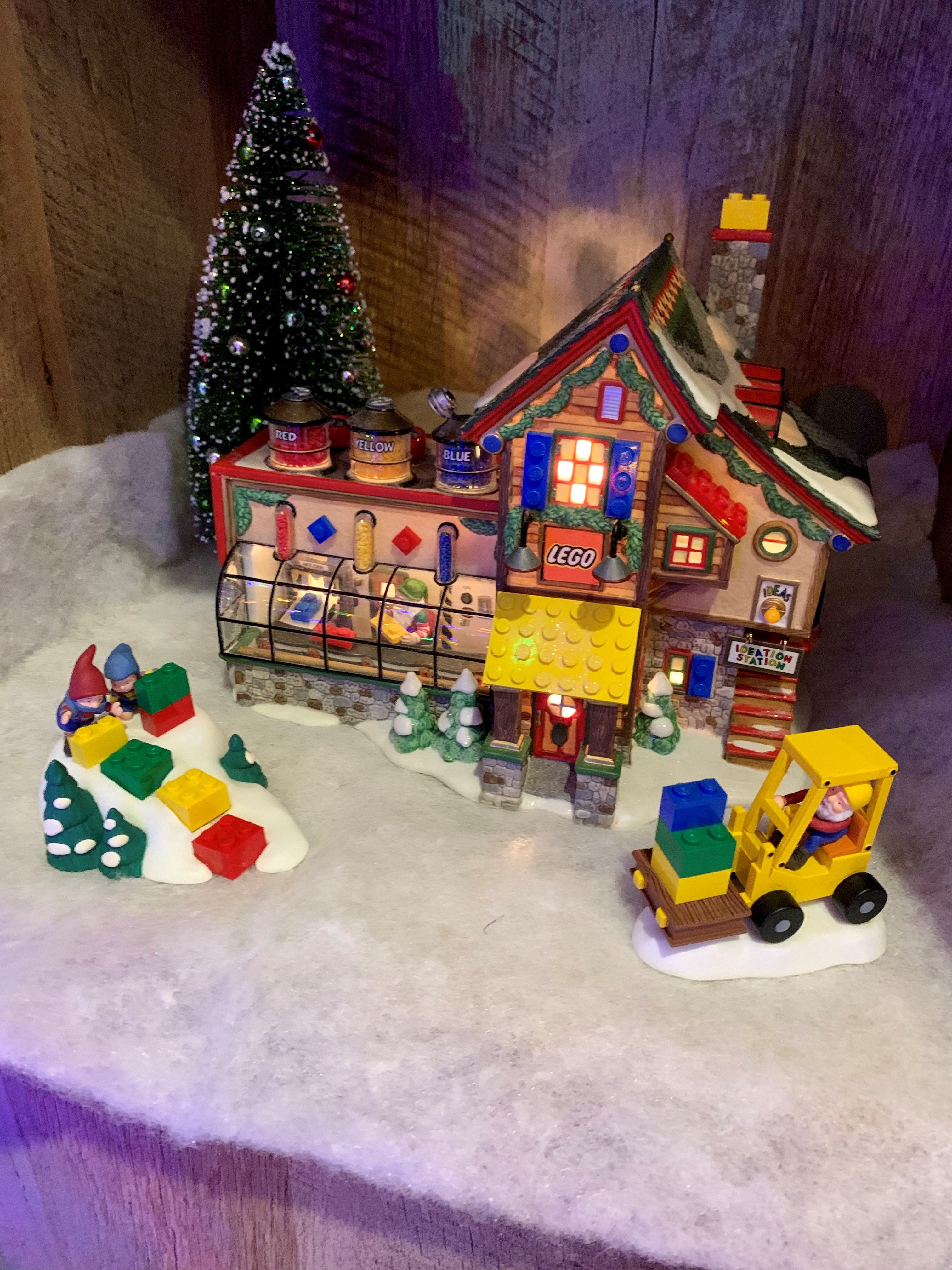 Holiday Lego Display