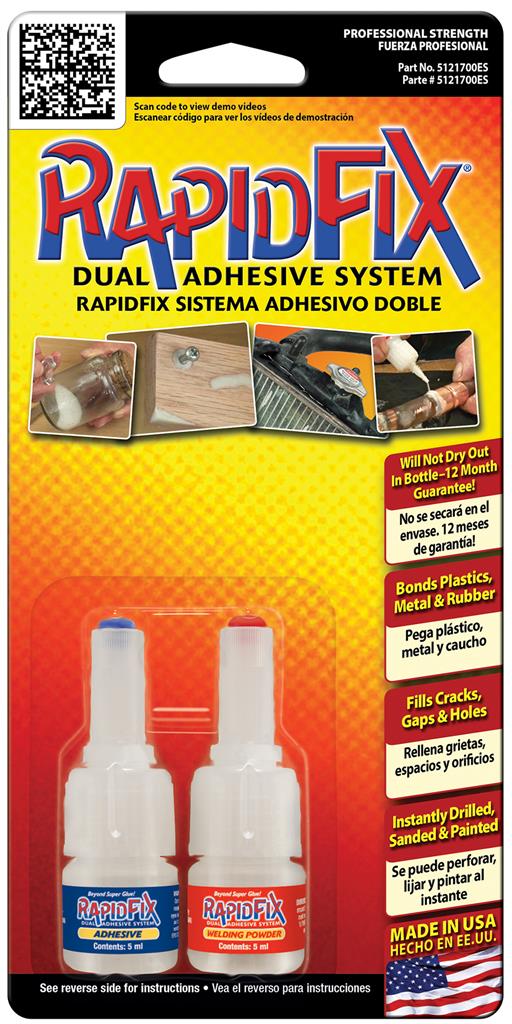 RapidFix Universal Dual Adhesive System, 5 ml 