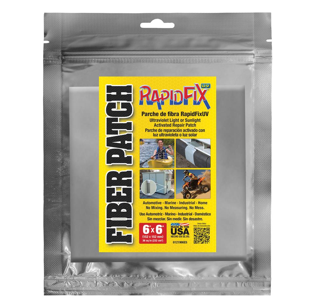 RapidFix UV Fiber Patch 6"x6"